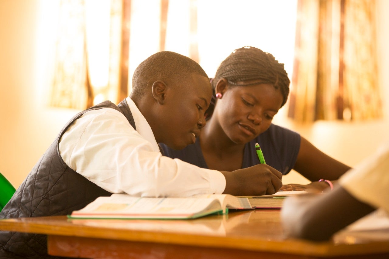 nuskin malawi 2014 Malawi boy receiving education through the Educate the Children program