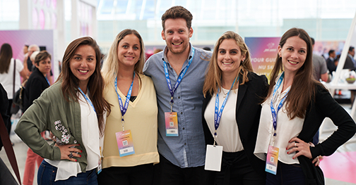 Americas Convention 2018 intext Group of friends who attended the 2018 Nu Skin America's Convention.