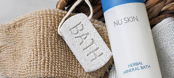 Herbal Mineral Bath with pumice 